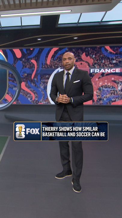 Basketball and soccer are more similar than you may think 🏀 Thierry Henry explains how