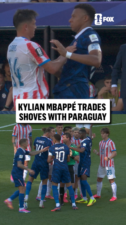 A look at the coming together between Kylian Mbappé and Andrés Cubas
