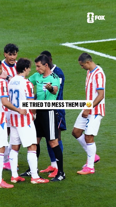 Dembélé couldn't help but laugh 😂
