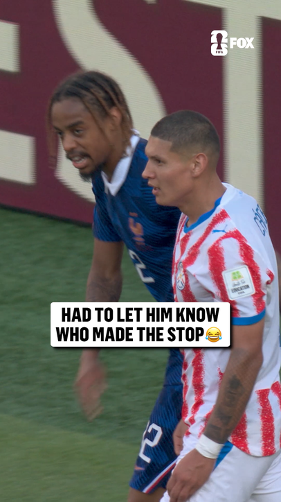 Juan Cáceres making his presence known 🗣️
