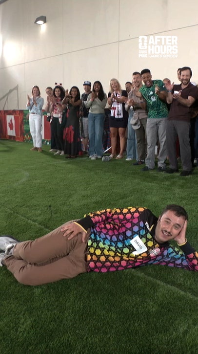 He entered a goal celebration contest and immediately found out everyone else was in on it.