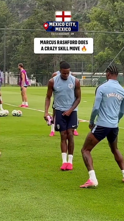 Marcus Rashford had the whole England squad rolling with this 😂 🔥