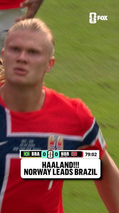 ERLING HAALAND GO-AHEAD GOAL FOR NORWAY 🇳🇴