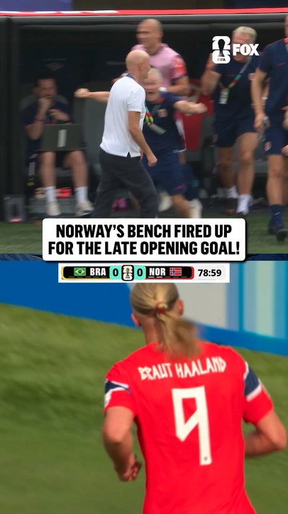 Ståle Solbakken LOVED seeing Haaland score Norway's goal 🇳🇴