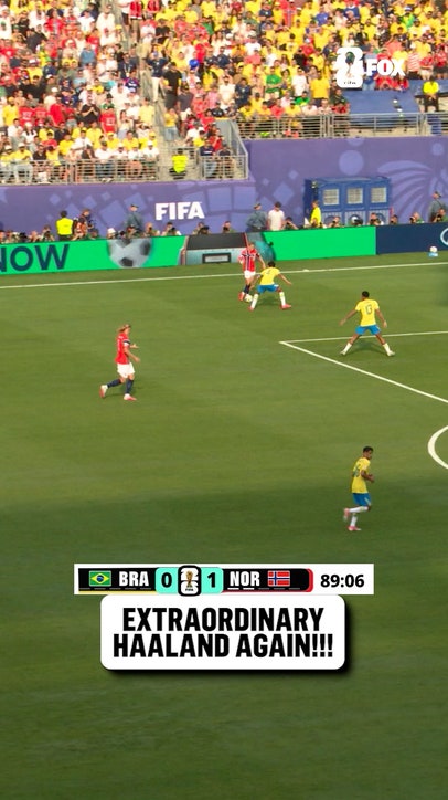ERLING HAALAND IS BRILLIANT TO BAG HIS BRACE AND PUT NORWAY UP 2-0 🇳🇴