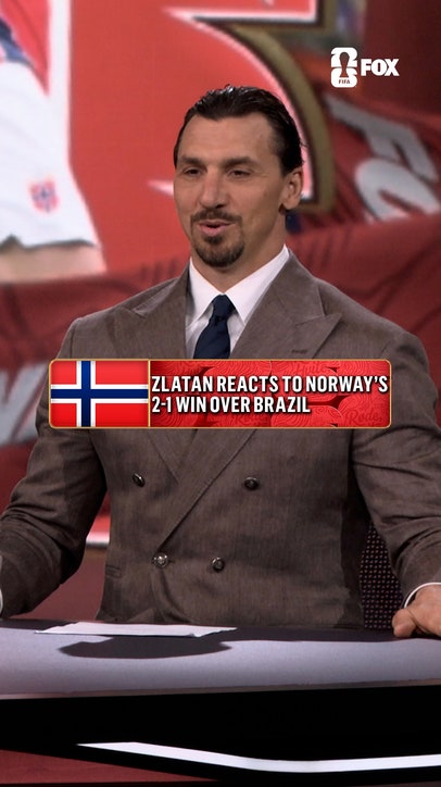 Zlatan gives his thoughts on Norway defeating Brazil and advancing to the Quarterfinals for the first time ever