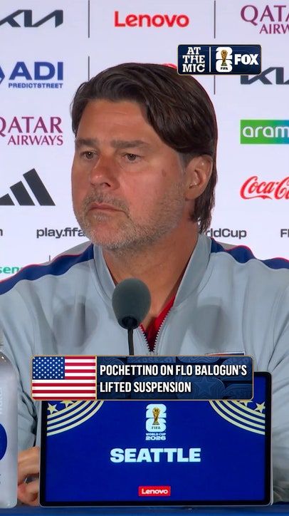 Mauricio Pochettino shares his thoughts on Flo Balogun's lifted suspension and availability