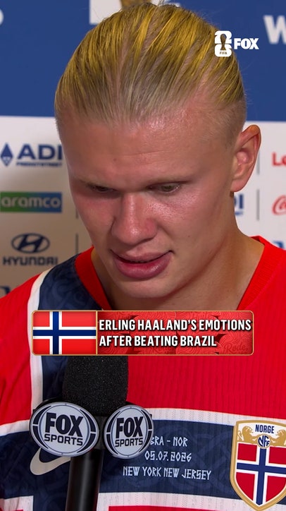 Norway's Erling on what this win vs Brazil means to him