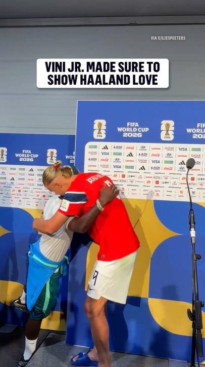 Nothing but sportsmanship between the stars