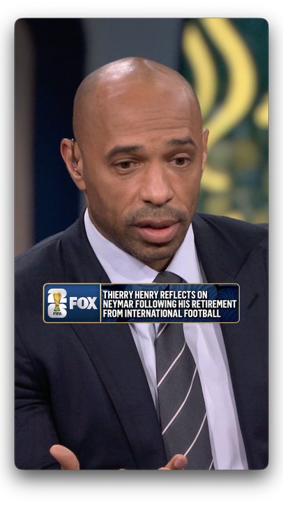 Thierry Henry speaks on what Neymar has given to the game