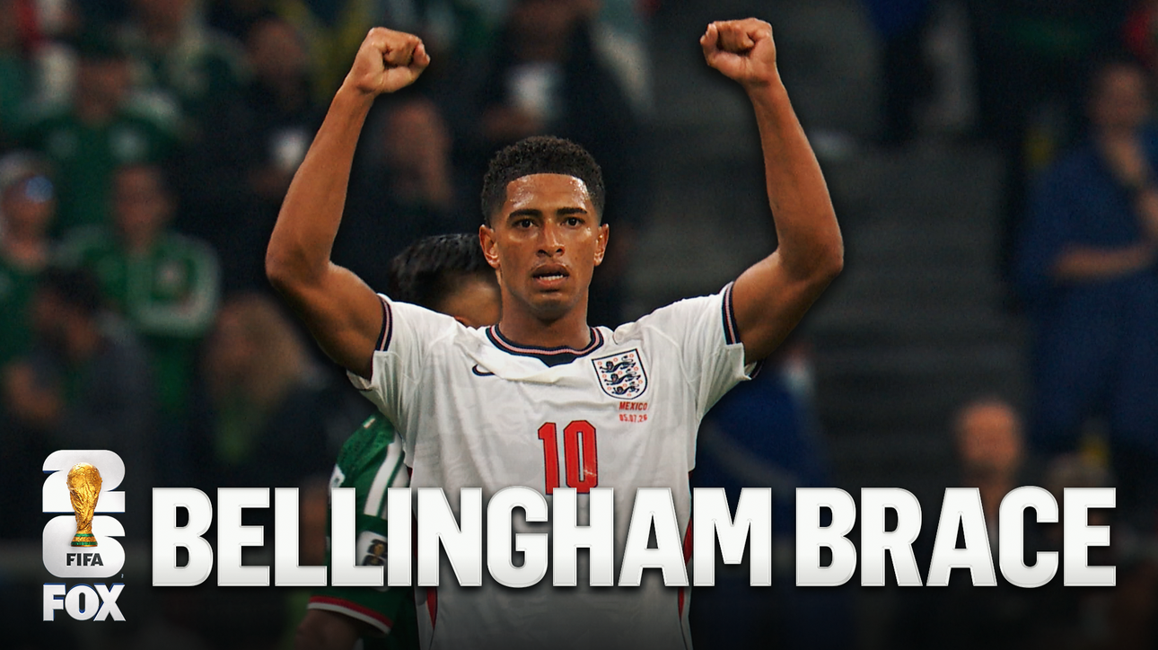 Jude Bellingham Stuns Mexico With Two Quick Goals to Give England a lead | 2026 FIFA World Cup™