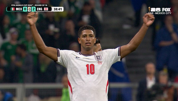 Jude Bellingham Stuns Mexico With Two Quick Goals to Give England a lead | 2026 FIFA World Cup™