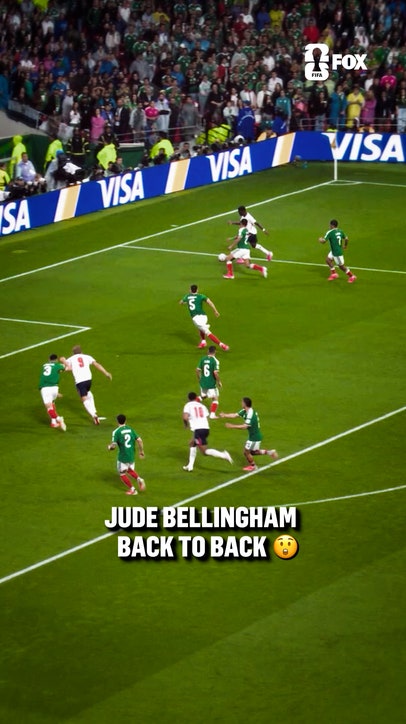 Absolutely insane brace from Jude Bellingham in Mexico City Stadium 🤯