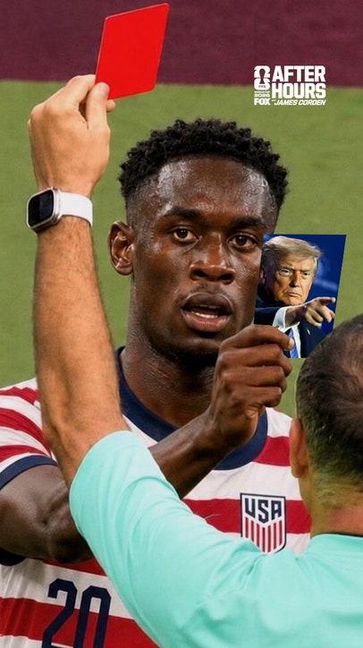 Flo Balogun really hit the ref with the UNO reverse card.