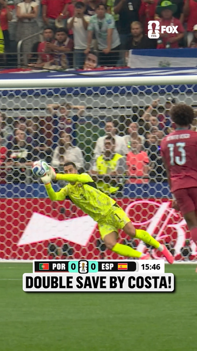 Costa comes up with some BIG saves early for Portugal 🇵🇹