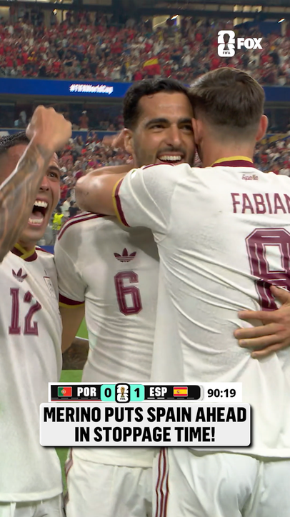 SPAIN TAKES THE LEAD ON THE STROKE OF STOPPAGE TIME 🇪🇸