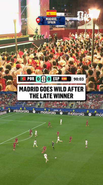 What a moment for Spain fans 👏