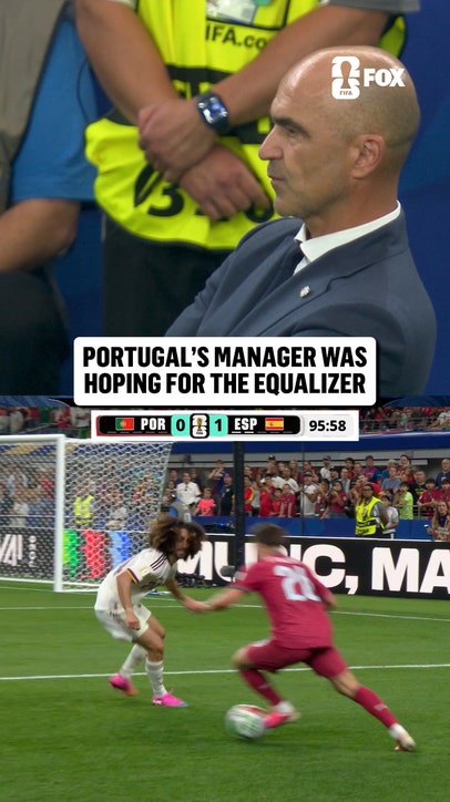 Roberto Martínez thought Portugal had the last-minute equalizer