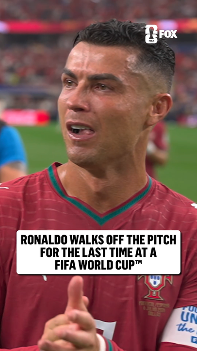 A legend of the game walks off the FIFA World Cup stage for what could be the final time.