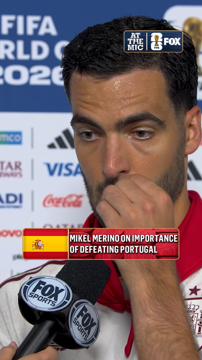 @ngedra caught up with Mikel Merino, who scored the winning goal to send Spain into the Quarterfinals 🇪🇸