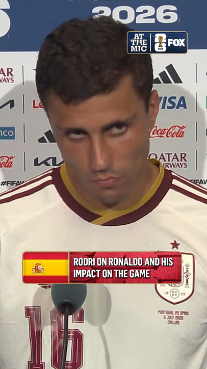Rodri speaks on Ronaldo's legacy as he exits his potential last FIFA World Cup for Portugal