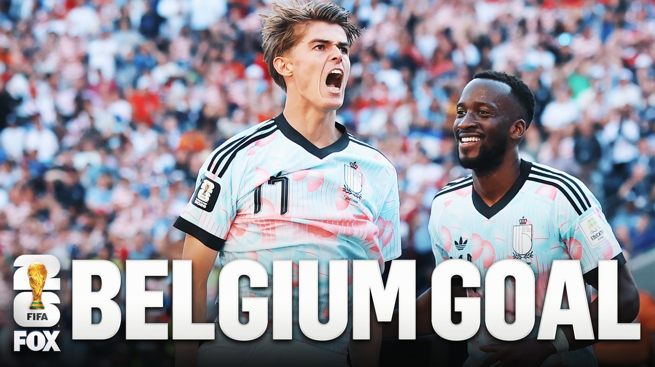 Charles De Ketelaere scores second goal of the game to give Belgium lead over United States | 2026 FIFA World Cup™