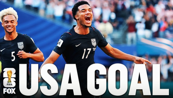 Malik Tillman Scores Free Kick to Pull United States Even vs Belgium | 2026 FIFA World Cup™