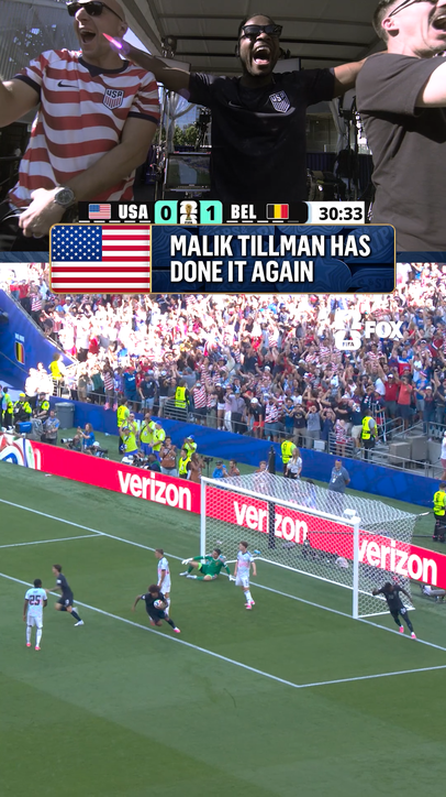 MALIK TILLMAN SCORES ON ANOTHER FREE KICK. 🇺🇸