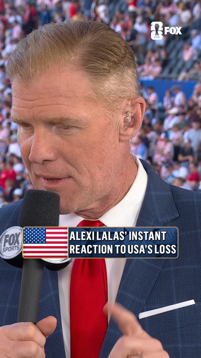 Alexi Lalas gives his thoughts after USA's loss