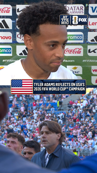 Tyler Adams shares with Jenny Taft what Mauricio Pochettino told the team tonight after the match vs Belgium