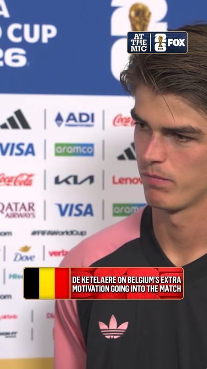 Charles De Ketelaere shares with Tom Rinaldi how Balogun's lifted suspension gave Belgium extra motivation