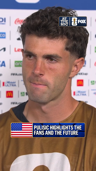 Christian Pulisic spoke with Jenny Taft about the immense support the USMNT has received this summer
