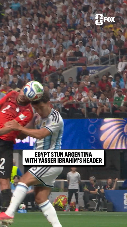 Egypt stuns Argentina with an early lead 🇪🇬