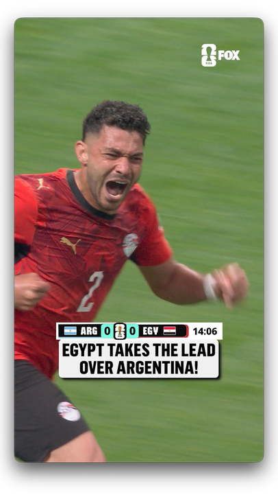 EGYPT STUNS ARGENTINA IN THE 15TH MINUTE 😱 Yasser Ibrahim with a fantastic header for the lead!
