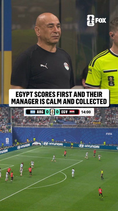 Hossam Hassan hit the "Calma Calma" after Egypt scored first against Argentina