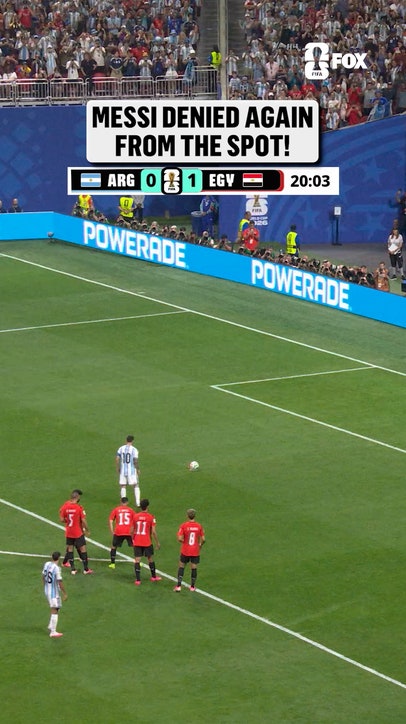 MESSI'S PENALTY KICK IS SAVED BY SHOBEIR 🤯