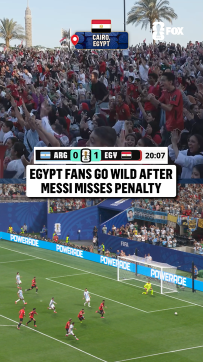 Cairo was BUZZING after Messi's penalty miss