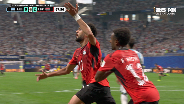 Mostafa Ziko Finishes Brilliant Counterattack to Double Egypt's Lead Over Argentina