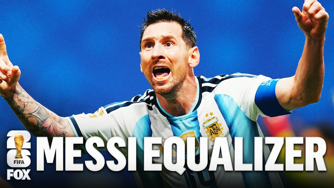 Lionel Messi Equalizes for Argentina with Superb Finish vs Egypt | 2026 FIFA World Cup™