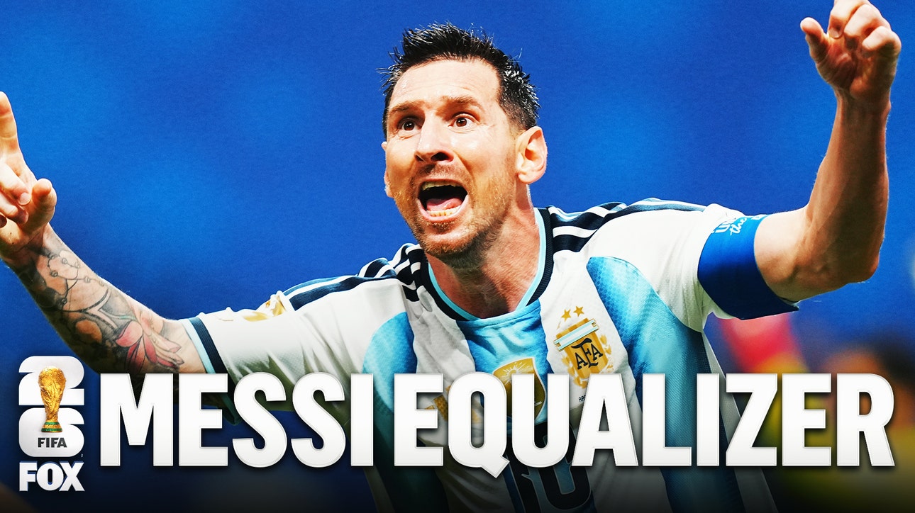 Lionel Messi Equalizes for Argentina with Superb Finish vs Egypt | 2026 FIFA World Cup™