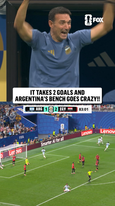 MESSI BRINGS LIONEL SCALONI TO LIFE 🇦🇷