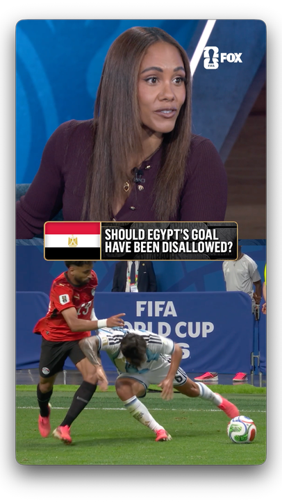 A controversial call erased an incredible goal scored by Egypt. Alex Scott | Peter Crouch | Kasper Schmeichel | Bob Bradley