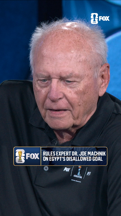 FOX Sports Rules Expert Dr. Joe Machinik breaks down Egypt's disallowed goal vs. Argentina.