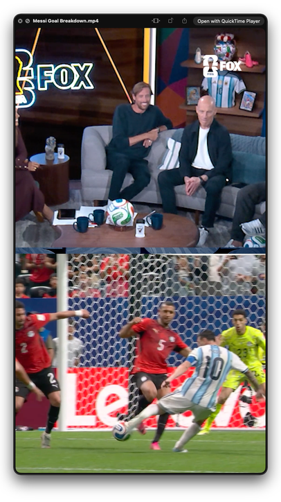 It's Messi. Was there ever a doubt?
