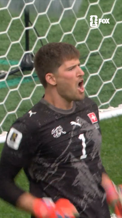 An ELITE penalty save from KOBEL 🧤