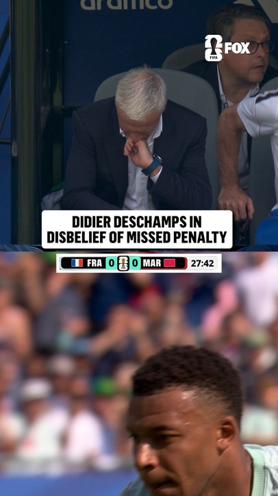 France's manager can't believe it