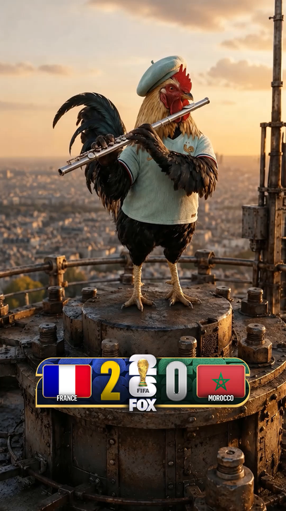The masterpiece isn't finished yet for France. 🇫🇷🎨