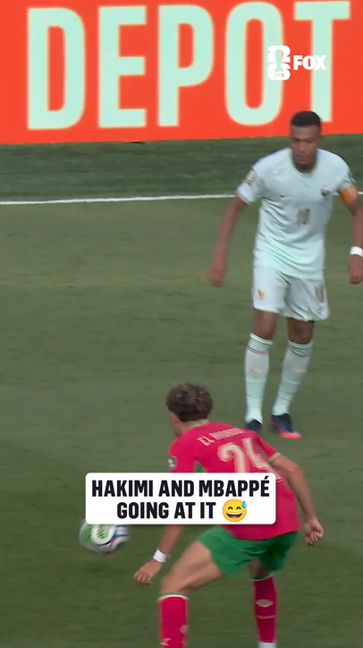Friends outside the pitch, but inside it's a different story 😂