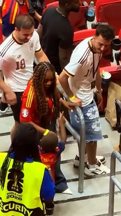Lamine Yamal's little brother Keyne has stolen the show this FIFA World Cup 😂