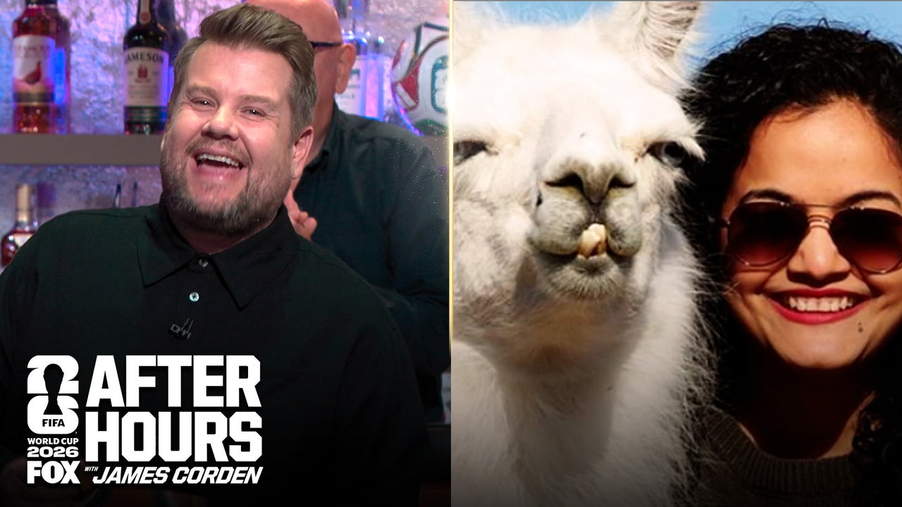 James Corden challenges the audience to a game of 'Mama, Obama Or Llama?'